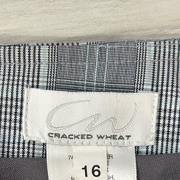 ⭐️ Cracked Wheat Gray A-Line Mini Skort- Y2K- size 16 - Picture 4 of 6